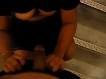 ABG Nyepong Di Tangga Sekolah Viral Ganas poster
