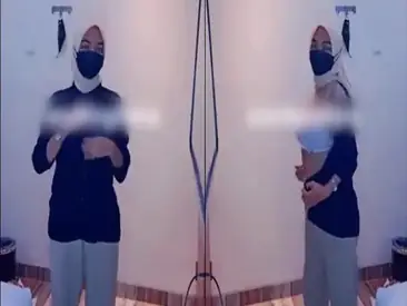 Bokep Jilbab Skandal Gadis Alim Puaskan Diri HD poster