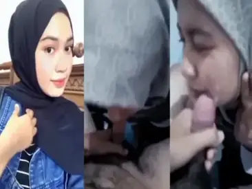 Hijaber Cantik Sepong Kontol Sampe Crot Di Muka Basah poster